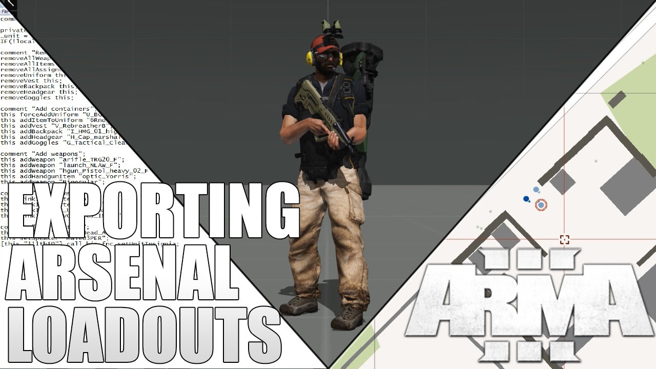 Arma 3 Editor Virtual Arsenal Multifilescu